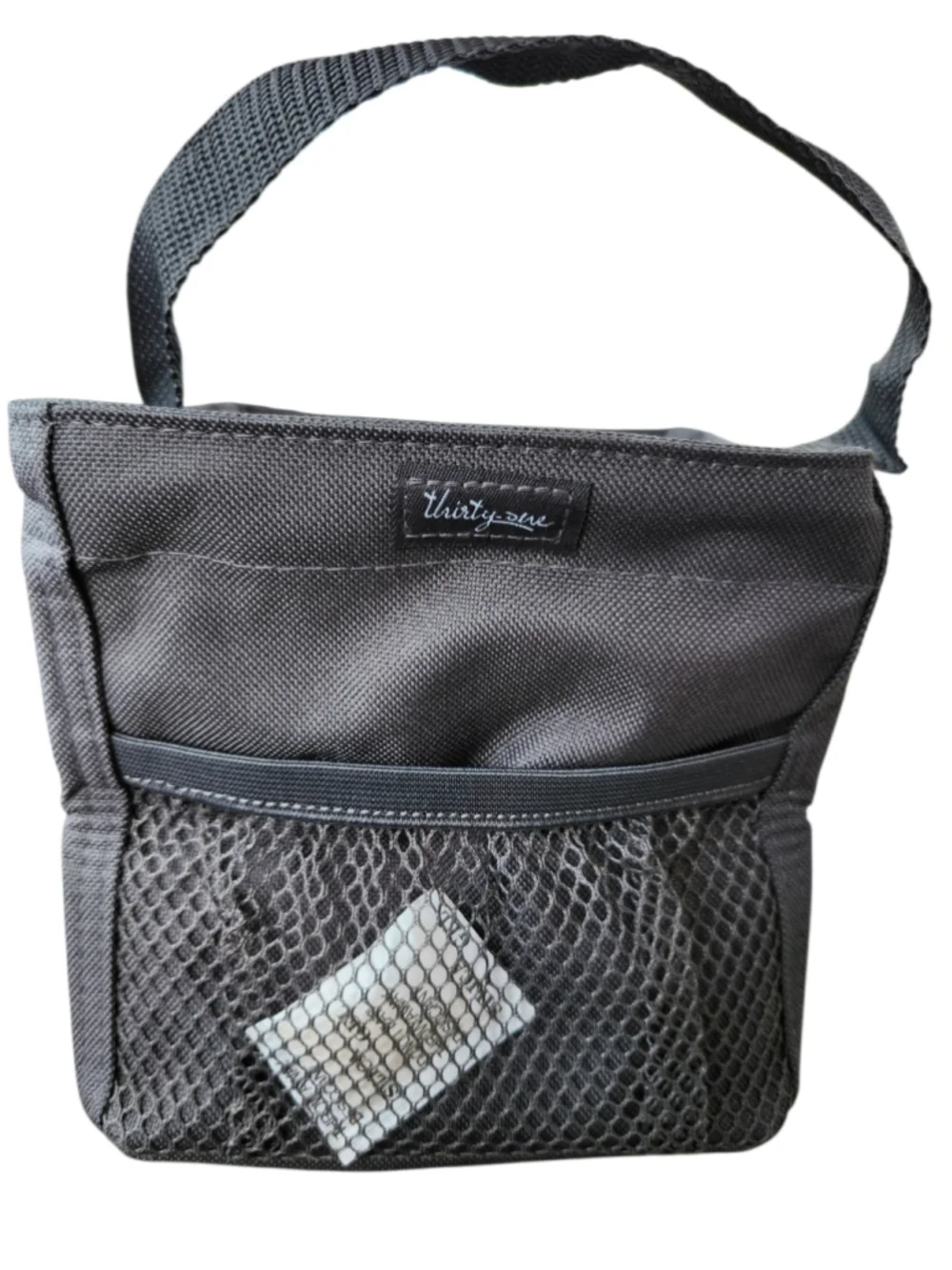 Thirty-One Littles Carry-All Caddy Charcoal Gray Bicycle NWT